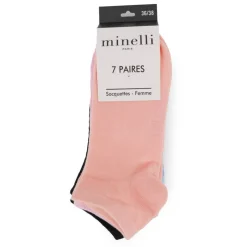 7 paires de socquettes rafika t 36/38 - 39/41 Femme Femme Chaussettes