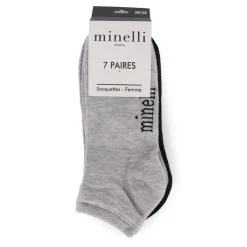 Hot 7 paires de socquettes rafika t 36/38 - 39/41 Femme Femme Chaussettes