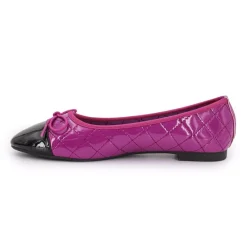 New Ballerine matelassée Femme Femme Ballerines, Slippers