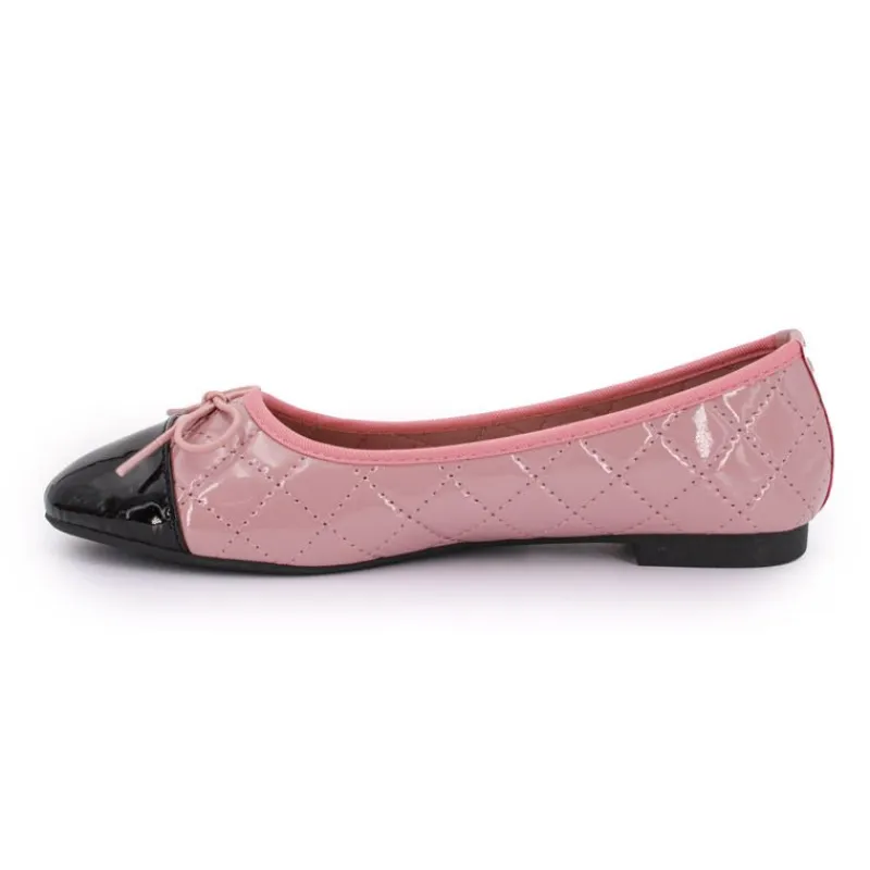 Outlet Ballerine matelassée Femme Femme Ballerines, Slippers