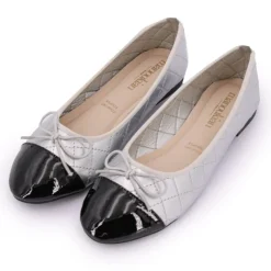 New Ballerine matelassée Femme Femme Ballerines, Slippers