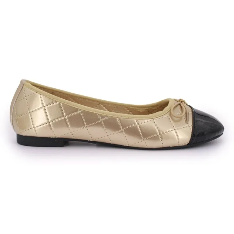 Hot Ballerine matelassée Femme Femme Ballerines, Slippers