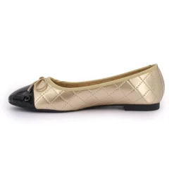 Hot Ballerine matelassée Femme Femme Ballerines, Slippers