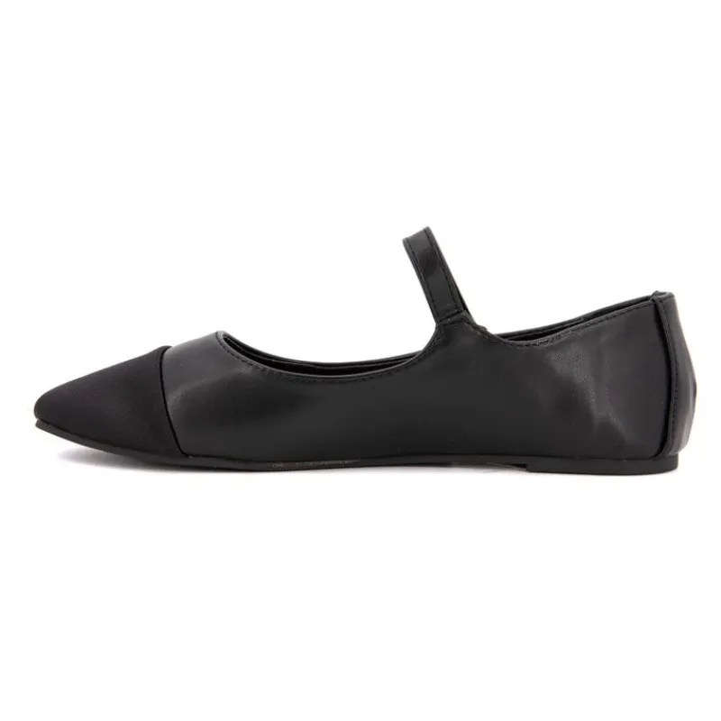 Sale Ballerines à brides bi matiere kinda Femme Femme Ballerines, Slippers