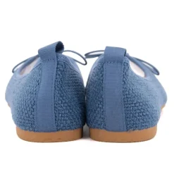 Sale Ballerines tissu apolina effet crochet avec noeud Femme Femme Ballerines, Slippers