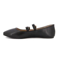 Online Ballerines zayanita double brides avec boucles Femme Femme Ballerines, Slippers