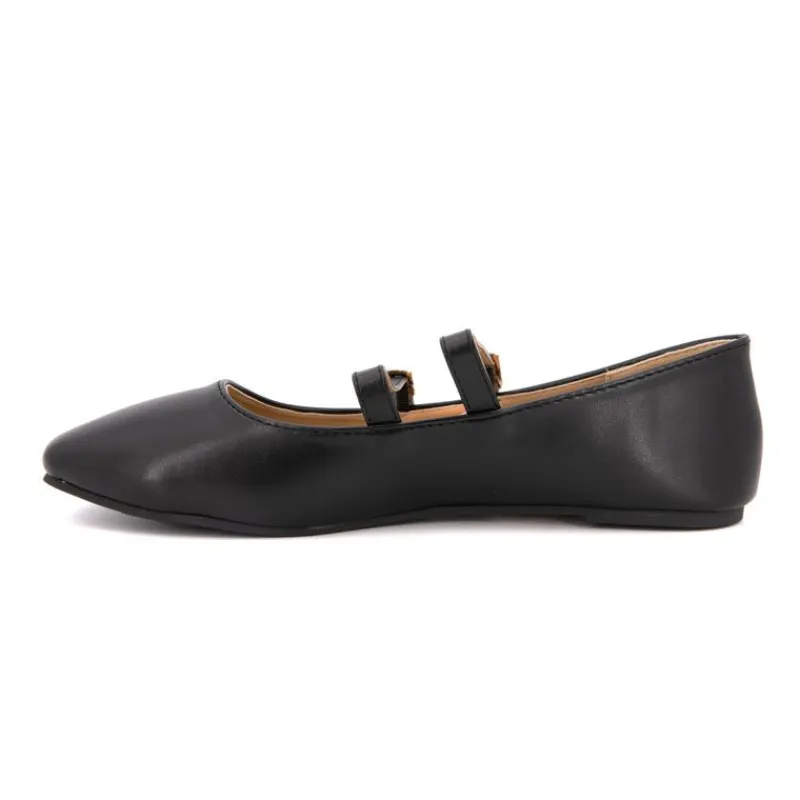 Online Ballerines zayanita double brides avec boucles Femme Femme Ballerines, Slippers