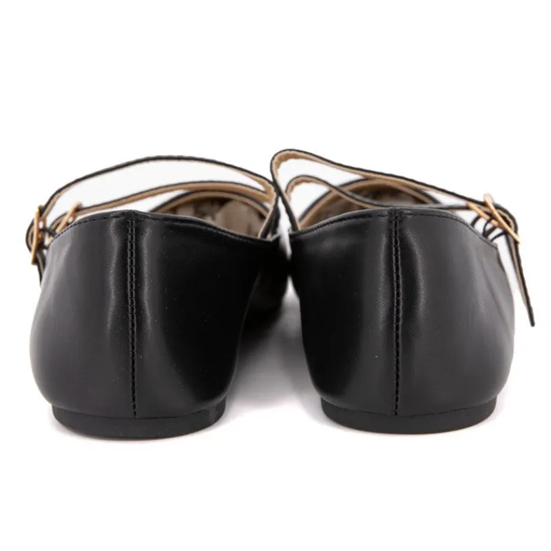 Online Ballerines zayanita double brides avec boucles Femme Femme Ballerines, Slippers