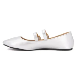 Ballerines zayanita double brides avec boucles Femme Femme Ballerines, Slippers