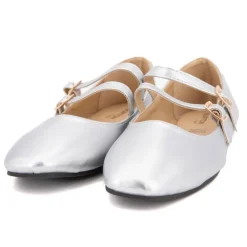Ballerines zayanita double brides avec boucles Femme Femme Ballerines, Slippers