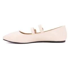 Ballerines zayanita double brides avec boucles Femme Femme Ballerines, Slippers