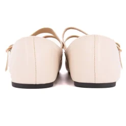 Ballerines zayanita double brides avec boucles Femme Femme Ballerines, Slippers