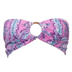 Sale Bandeau tissu à fleurs hupa avec anneau bois Femme Femme Haut, Chemise