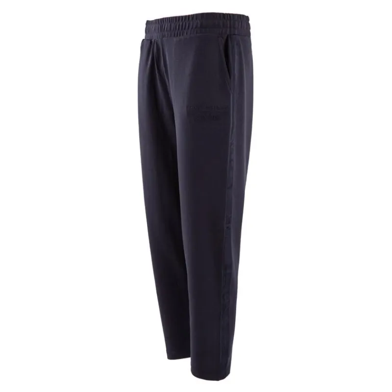 Bas de jogging droit bleu foncé Femme Femme Vetements De Sports Femme|Pantalon
