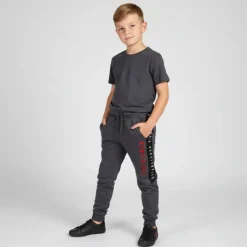 Clearance Bas de jogging inscription côté brodée coton mélangé Enfant Enfant Jogging, Legging