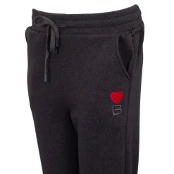 Discount Bas de jogging nany coeur brodé rouge Femme Femme Pantalon|Vetements De Sports Femme