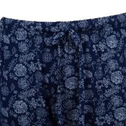 Sale Bas de pyjama imprimé plantes marjane Femme Femme Lingerie De Nuit