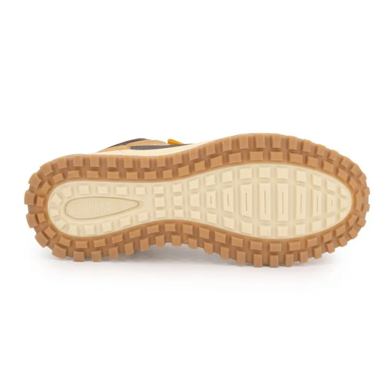 Hot Basket golden tan Homme Homme Baskets, Sneakers