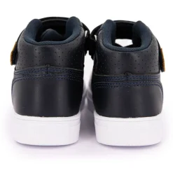 Discount Basket Montante à Velcro et Lacets Marine Enfant Enfant Chaussures Garçon|Chaussures Fille