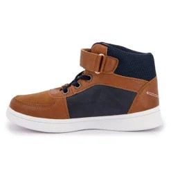 Hot Basket Montante à Velcro /Marine Enfant Enfant Chaussures Garçon|Chaussures Fille