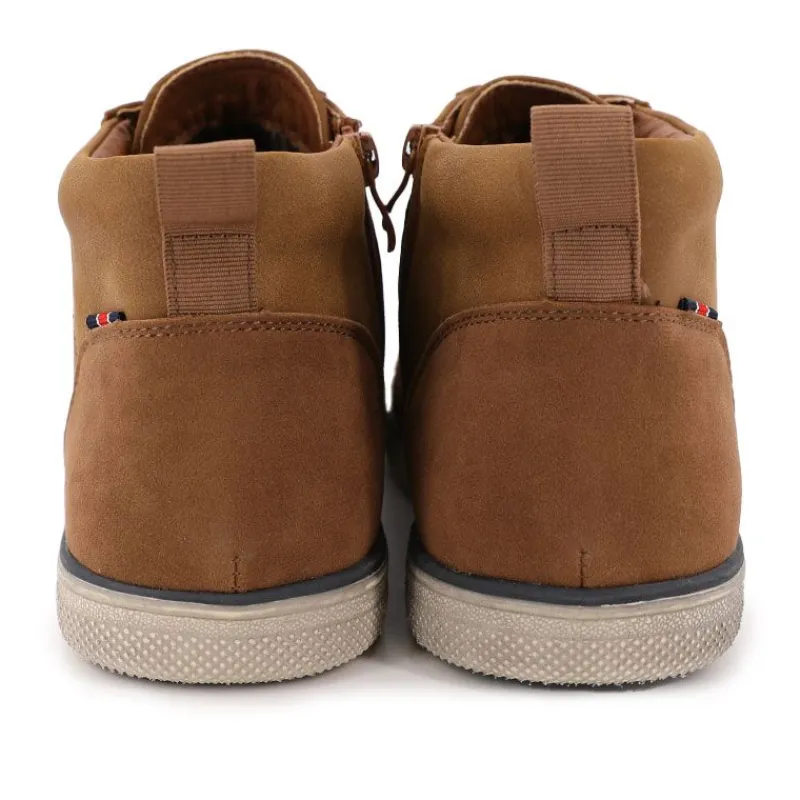 Hot Basket montante camel Homme Homme Baskets, Sneakers