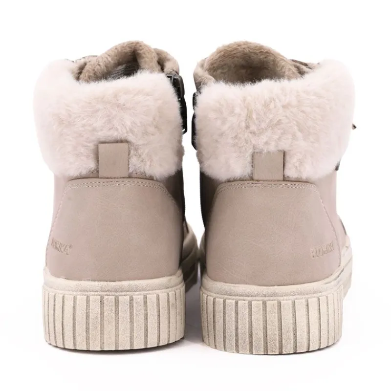 Online Basket montante cream 84r0152008 36/41 Femme Femme Baskets, Sneakers