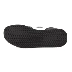 Discount Baskets à lacets black & white logo 2410691 t39 au 46 Homme Homme Baskets, Sneakers