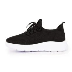 Best Baskets à lacets en tissu semelle épaisse blanche Femme Femme Baskets, Sneakers