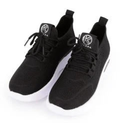 Best Baskets à lacets en tissu semelle épaisse blanche Femme Femme Baskets, Sneakers