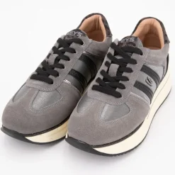 Sale Baskets à lacets silvia cuir semelle compensée imprimé léopard Femme Femme Baskets, Sneakers