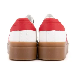 Clearance Baskets à semelle gomme sterna double bandes Femme Femme Baskets, Sneakers