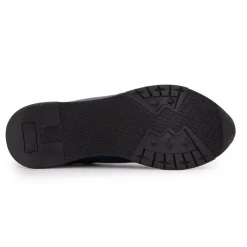 New Baskets à zip à enfiler bleu marine lacets décoratifs Homme Homme Baskets, Sneakers