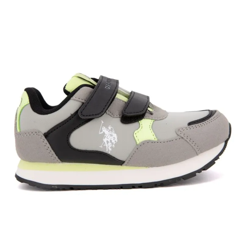 Hot Baskets avec scratch imprimé logo Enfant Enfant Chaussures Fille|Chaussures Garçon