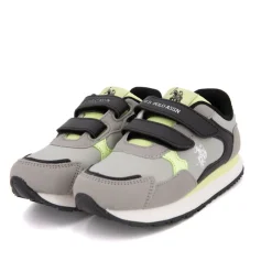 Hot Baskets avec scratch imprimé logo Enfant Enfant Chaussures Fille|Chaussures Garçon