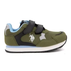 Outlet Baskets avec scratch imprimé logo Enfant Enfant Chaussures Fille|Chaussures Garçon