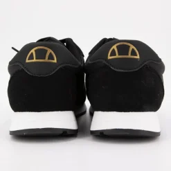 Sale Baskets basses à lacets bi matière effet daim et similicuir lisse Homme Homme Baskets, Sneakers