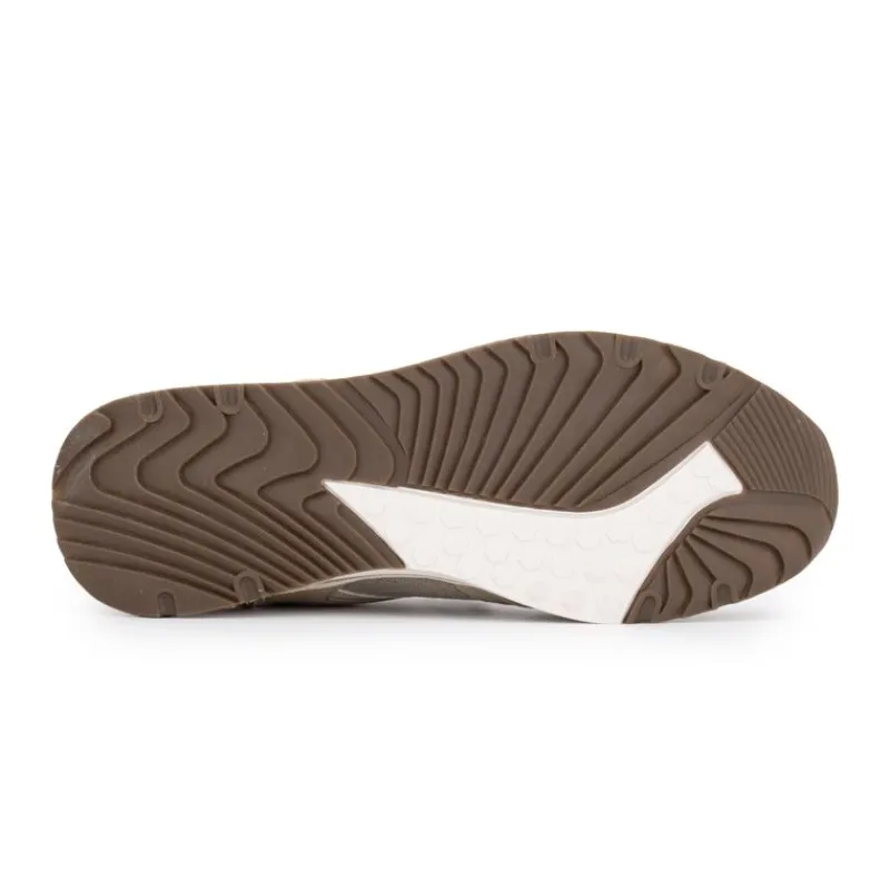 New Baskets basses en toile avec fermeture éclair tissu chiné Homme Homme Baskets, Sneakers