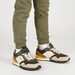 New Baskets basses London park avec lacets semelle colorée Enfant Enfant Chaussures Fille|Chaussures Garçon