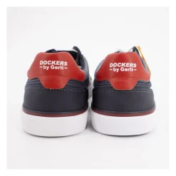 Hot Baskets basses toile couleur bleu marine à lacets Homme Homme Baskets, Sneakers