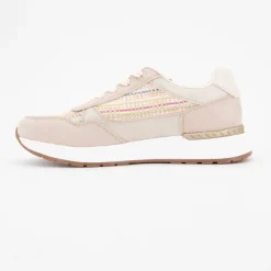 Best Baskets s à lacets effet tissé avec zip Femme Femme Baskets, Sneakers