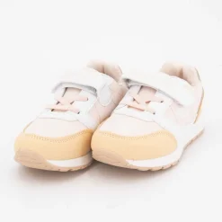 Best Baskets bi colore avec scratch semelle blanche beige Verone Enfant Enfant Chaussures Fille|Chaussures Garçon