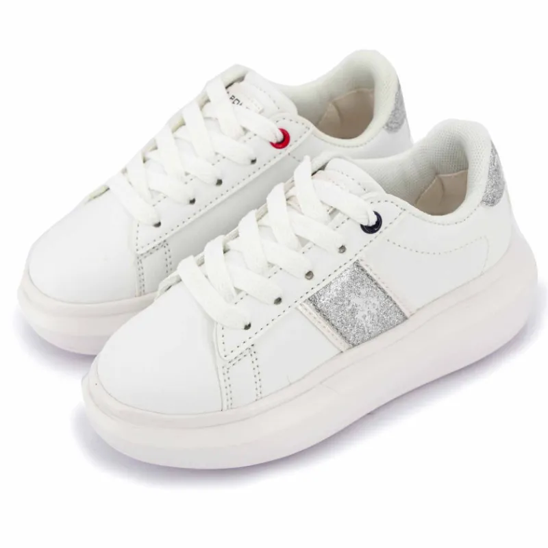 Clearance Baskets argent helis 004k Enfant Enfant Chaussures Garçon|Chaussures Fille