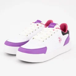 Online Baskets blanches basses avec lacets Femme Femme Baskets, Sneakers