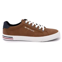 Best Baskets blanches en toile liseré bleu et rouge Homme Homme Baskets, Sneakers