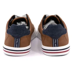 Best Baskets blanches en toile liseré bleu et rouge Homme Homme Baskets, Sneakers