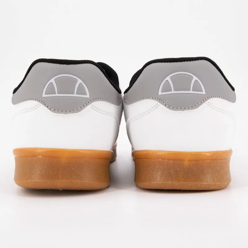 Sale Baskets blanches semelle gomme intérieur noir Homme Homme Baskets, Sneakers