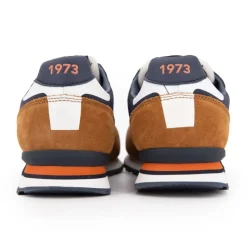 Baskets brit road bleu marine suédine avec lacets bleus Homme Homme Baskets, Sneakers