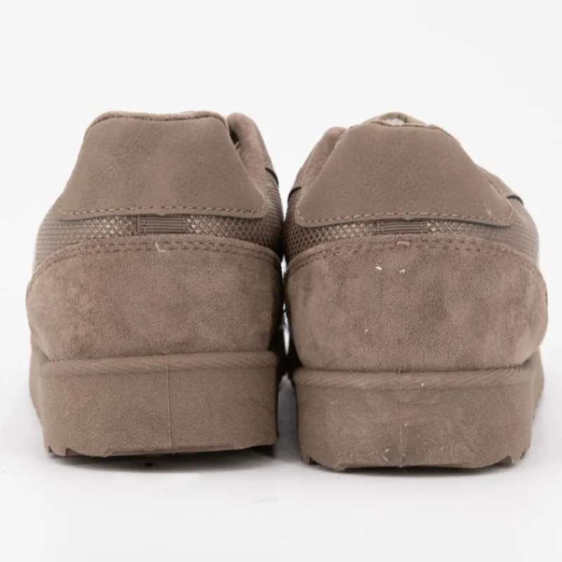 Outlet Baskets chunky plateforme douclure sherpa Femme Femme Baskets, Sneakers