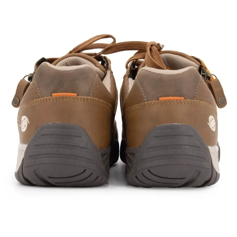 New Baskets cognac zippée avec lacets Homme Homme Baskets, Sneakers