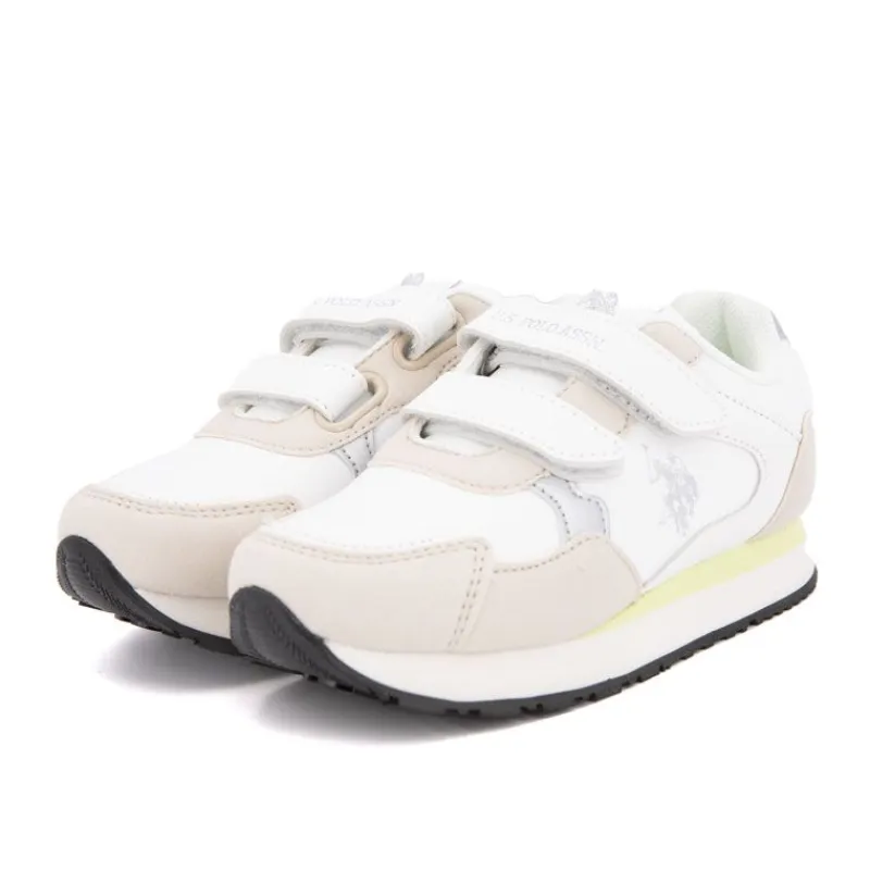 Online Baskets colorées à scratch similicuir Enfant Enfant Chaussures Fille|Chaussures Garçon